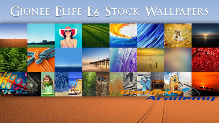 Gionee Elife E6 Stock Wallpapers