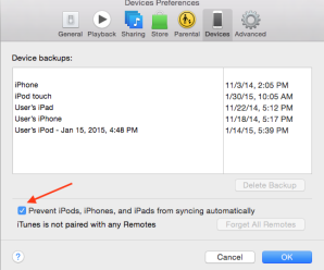 How to Stop iTunes Auto Syncing for iPhone, iPad or iPod Touch