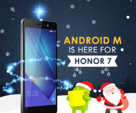 Honor 7 Android 6.0 Marshmallow OS update